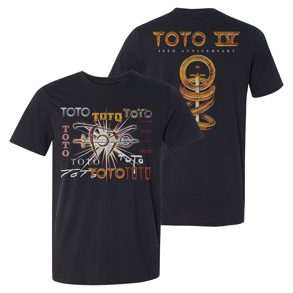 TOTO IV Anniversary Logos Tee