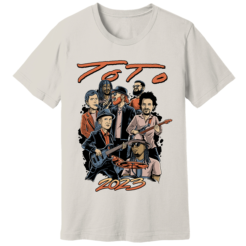 Toto Illustrated Band Tee