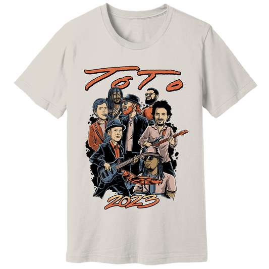 Toto Illustrated Band Tee